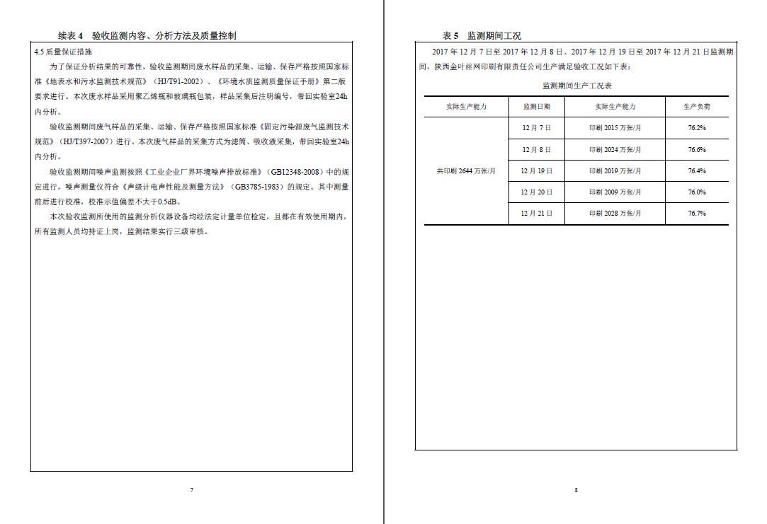 阔环验字（2017）第78号金叶验收报告